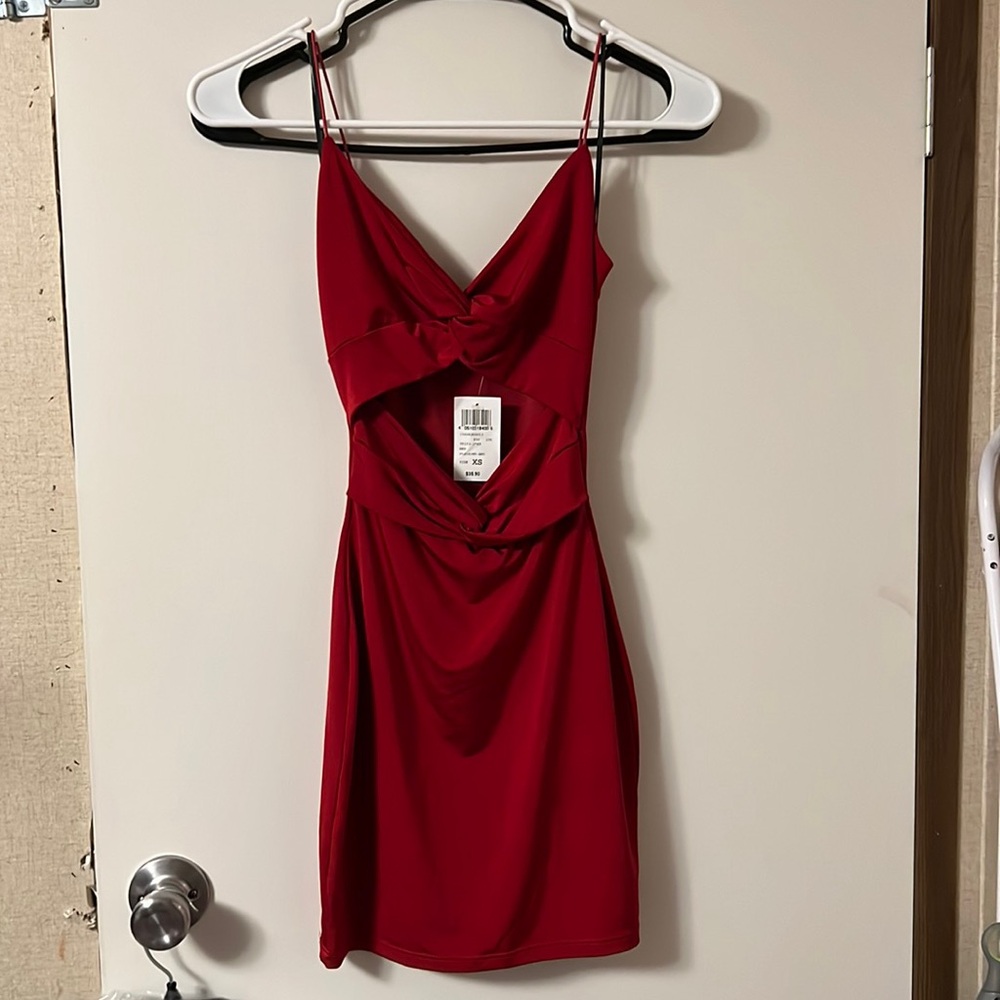 Windsor red mini dress